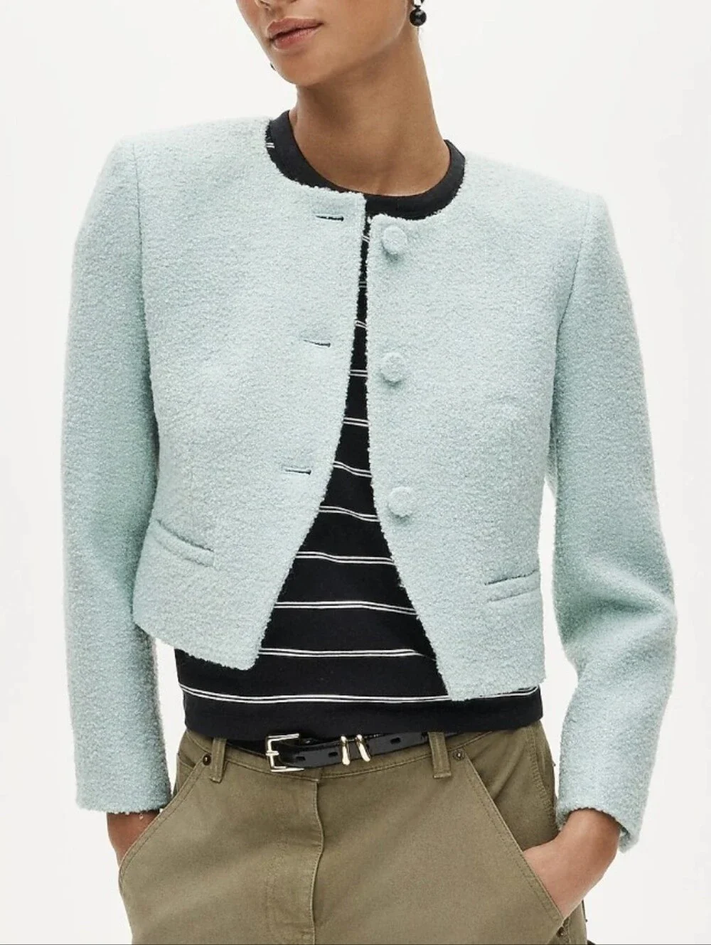 NWT J. Crew Lady jacket in bouclé tweed